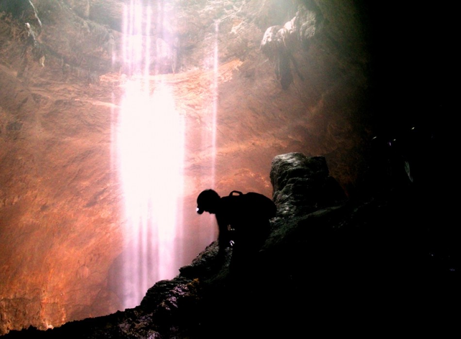 Jomblang Vertical Cave combined with Kalisuci Cave Tubing